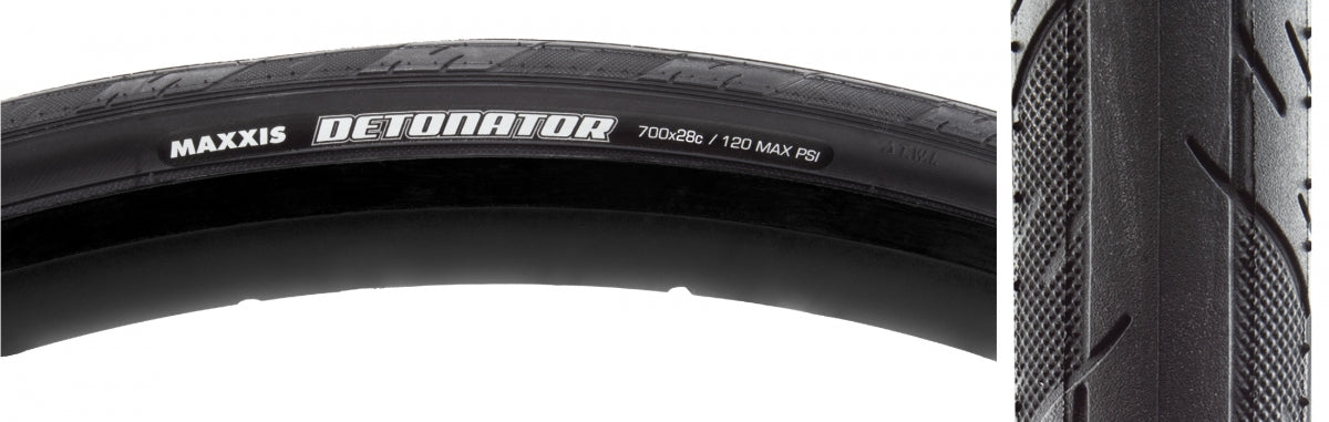 Tire Max Detonator 700x28 BK WIRE/60