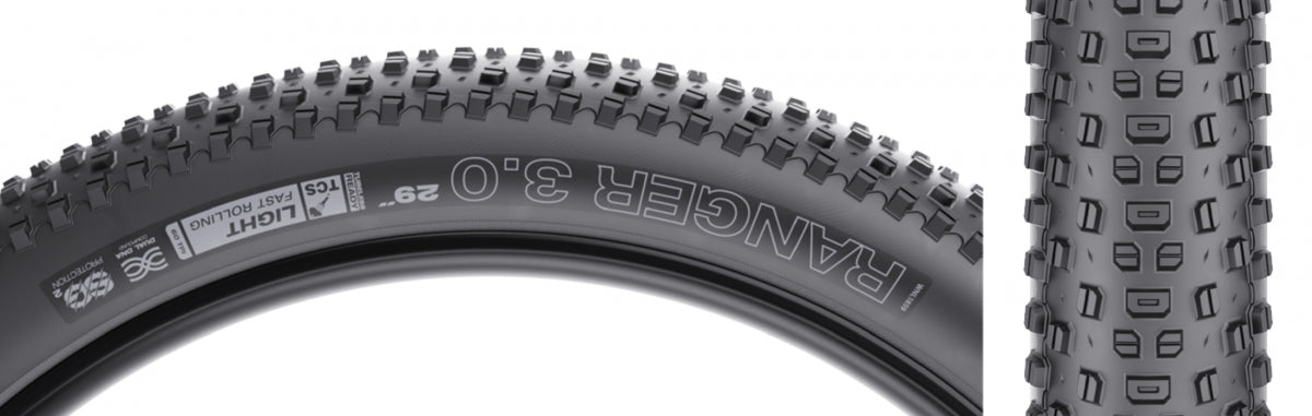 Tire WTB Ranger 29x3.0 BK/BK Light FR TCS/60/DNA/SG2 Fold