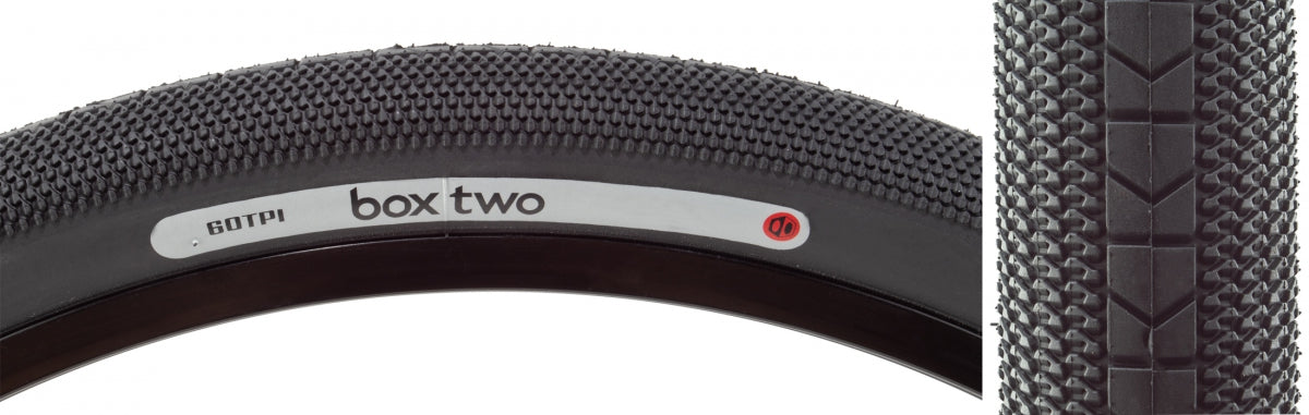 Tire Box Two 20x1-1/8 BK/BSK WIRE/60