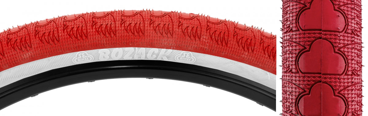 Tire SE Bikes SE Bozack 29x2.4 RD/WH WIRE/27/MPC