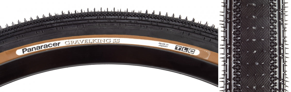 Tire Pan Gravelking SS 700x45 Fold TBLS BK/BN (SKU 593786)