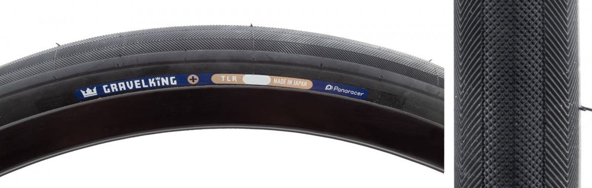 Tire Pan GRAVELKING+ 700x40 Fold TBLS BK/BK (O)
