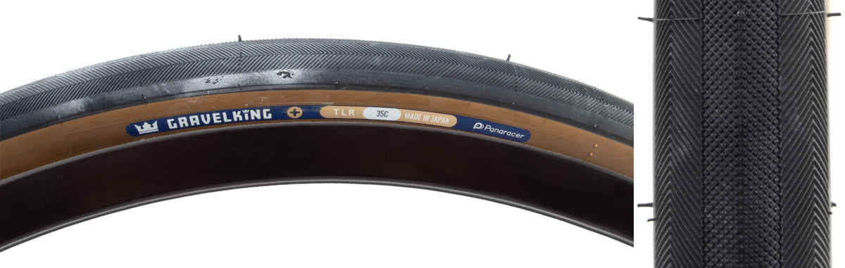 Tire Pan GRAVELKING+ 700x40 Fold TBLS BK/BN (O)