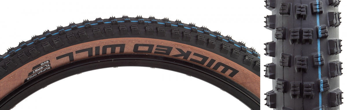 Tire SWB Wicked Will 29x2.25 Evo S-RACE BK/TAN Addix SP-GRIP Tle E50 Fold