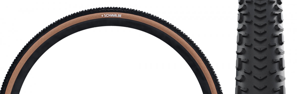 Tire SWB G-ONE RX 700x50 Evo V-GUARD BK/TAN Addix Race TLR E25 Fold