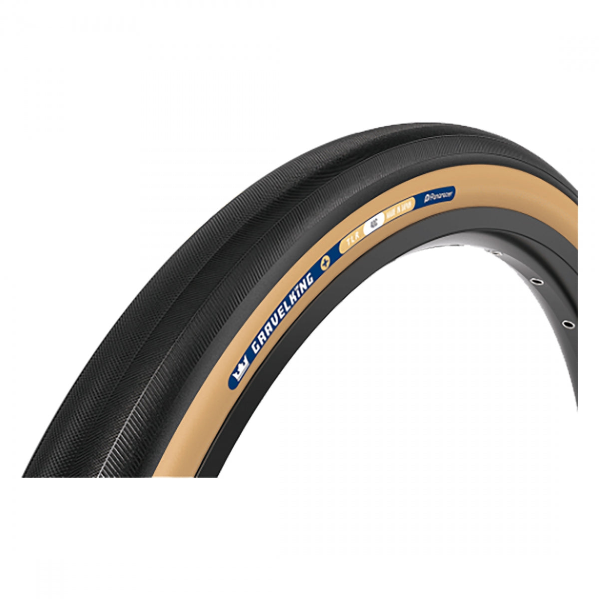 Tire Pan GRAVELKING+ 700x45 Fold TBLS BK/BN (O)