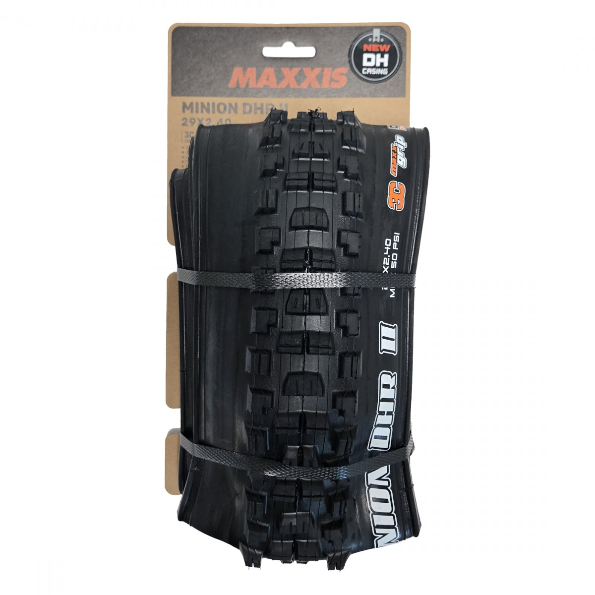 Tire Max Minion DHR II 29x2.4 BK FOLD/120x2 3C/NEWDH/TR