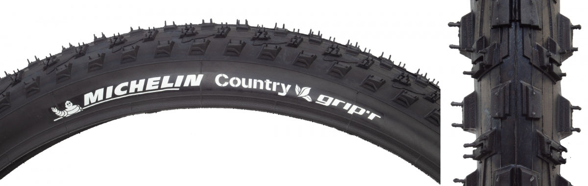 Michelin Tire Country Gripr 26x2.1 BK/BK WIRE/3x30/TT (SKU 594952)
