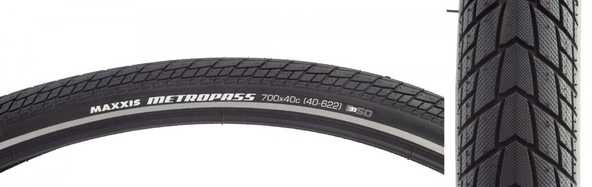 Tire Max Metropass 700x40 BK WIRE/60 4S/REF/E50