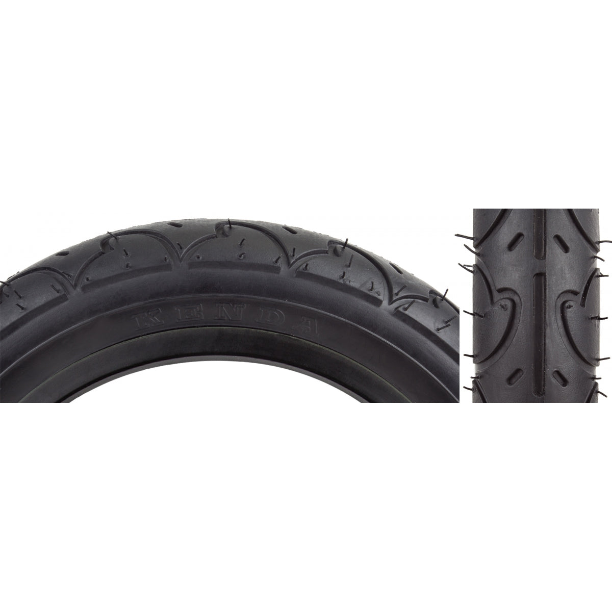 Tire Sunlt 12-1/2x2-1/4 BK/BK K909 Wire