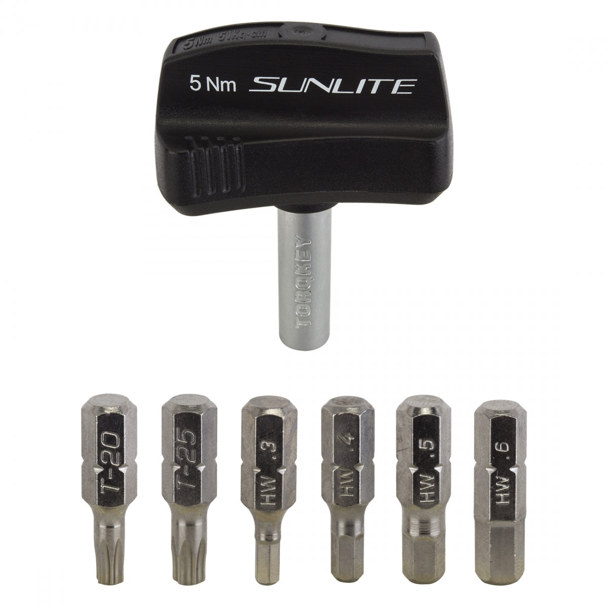 Tool Torque Wrench Sunlt Preset 5nm 3-6mm/T20/T/25 BK (G)