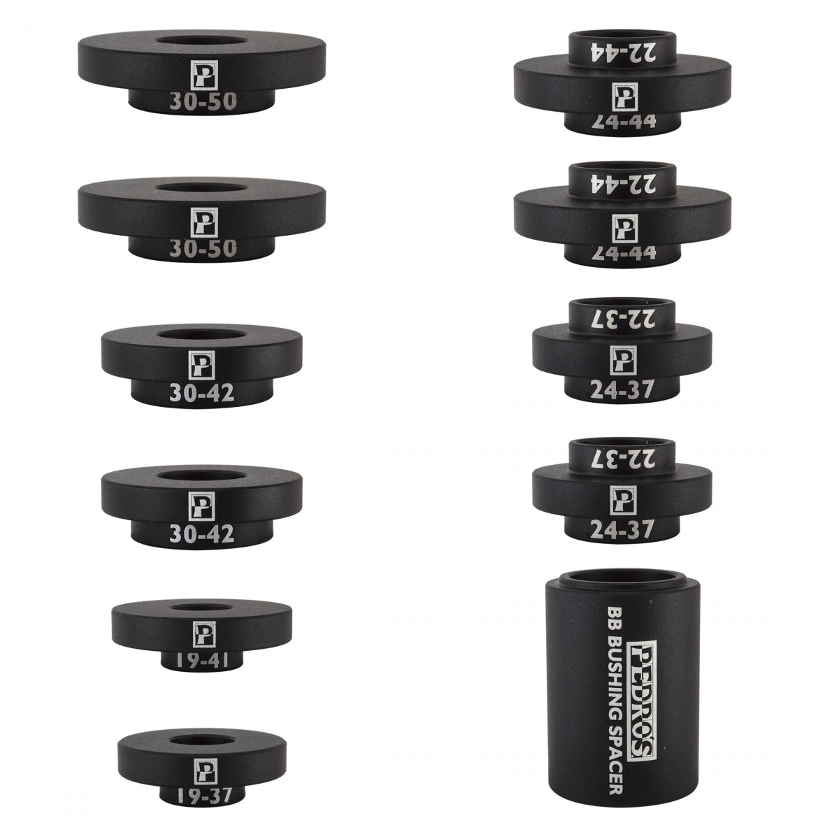 Tool Head & BB Cup Pedros BB Bushing Set f/HEADSET/BEARING Press