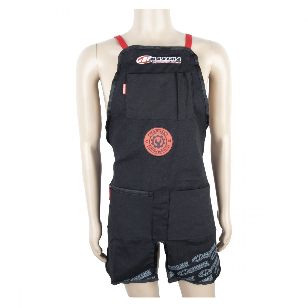 Clothing Apron Maxima BK/RD