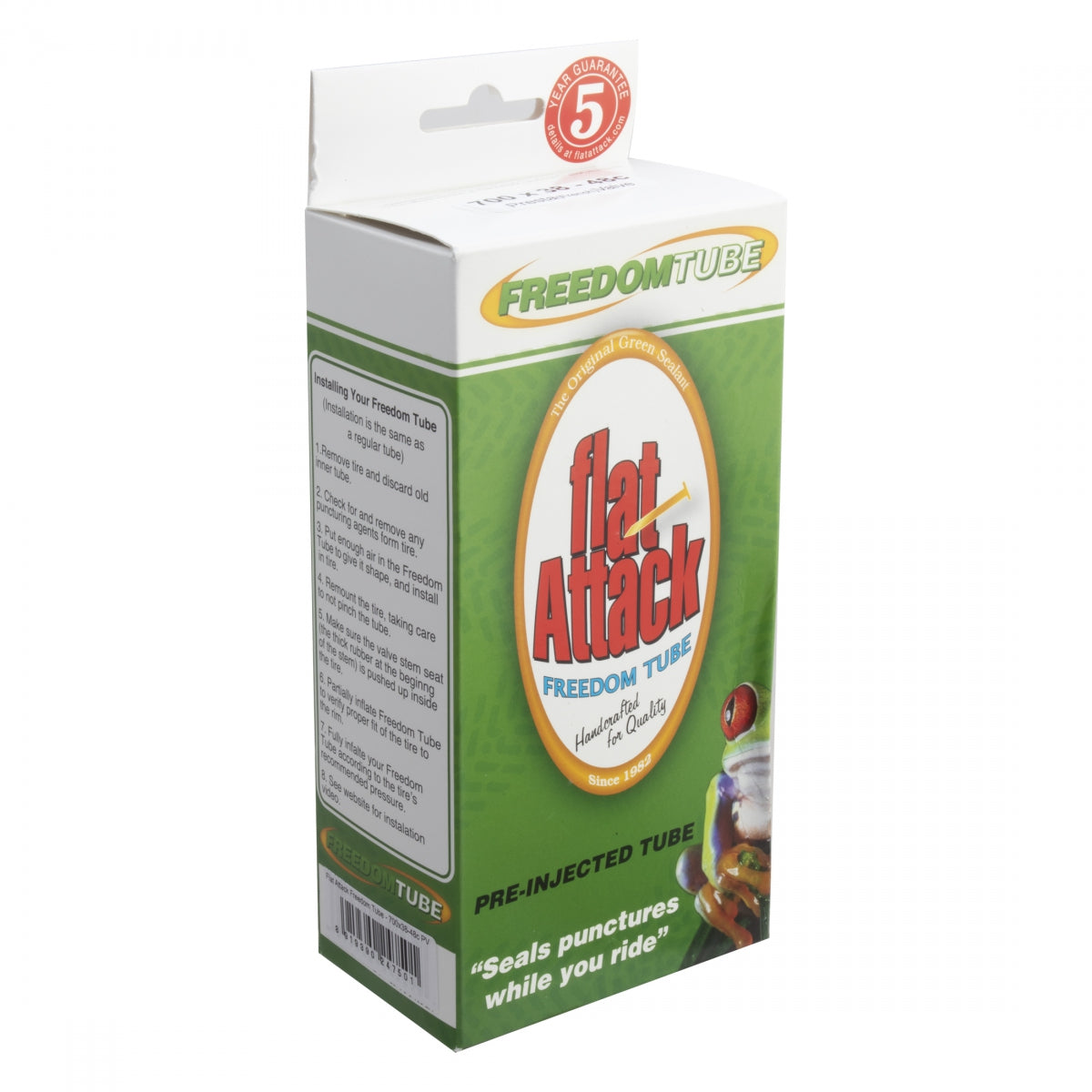 Tube Flat Attack 700x38-48 PV 44mm REMOVABLE-CORE