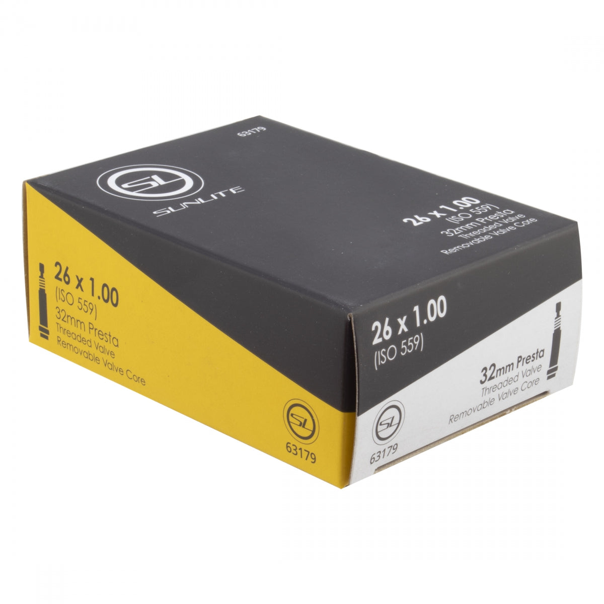 Tube Sunlt 26x1.00 PV32/THRD/RC (559x25) FFW25mm