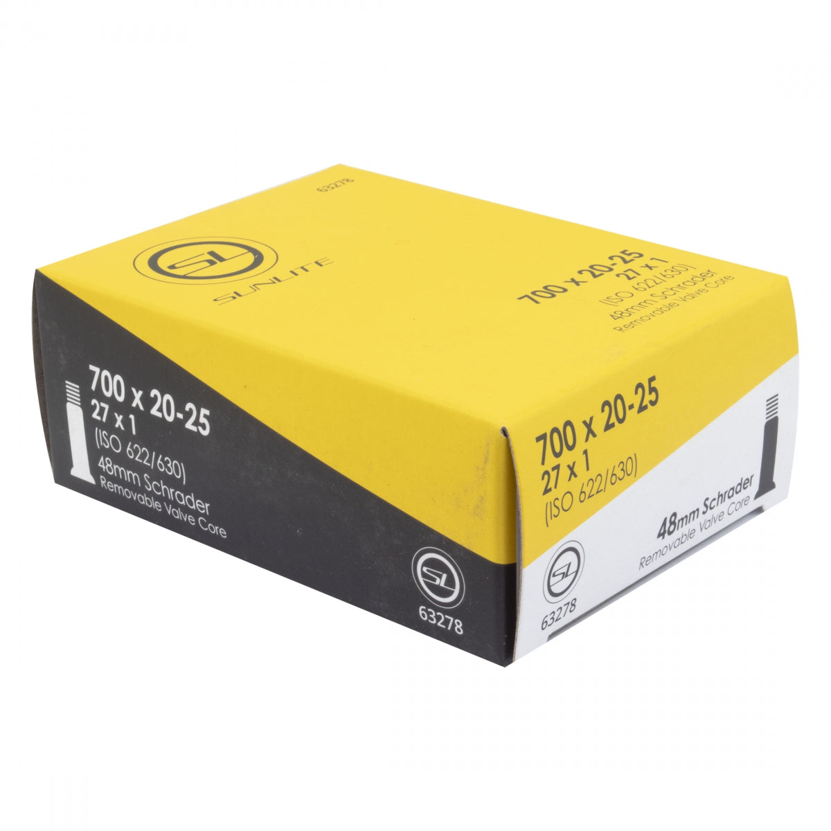 Tube Sunlt 700x20-25 SV48 (27x1) FFW25mm