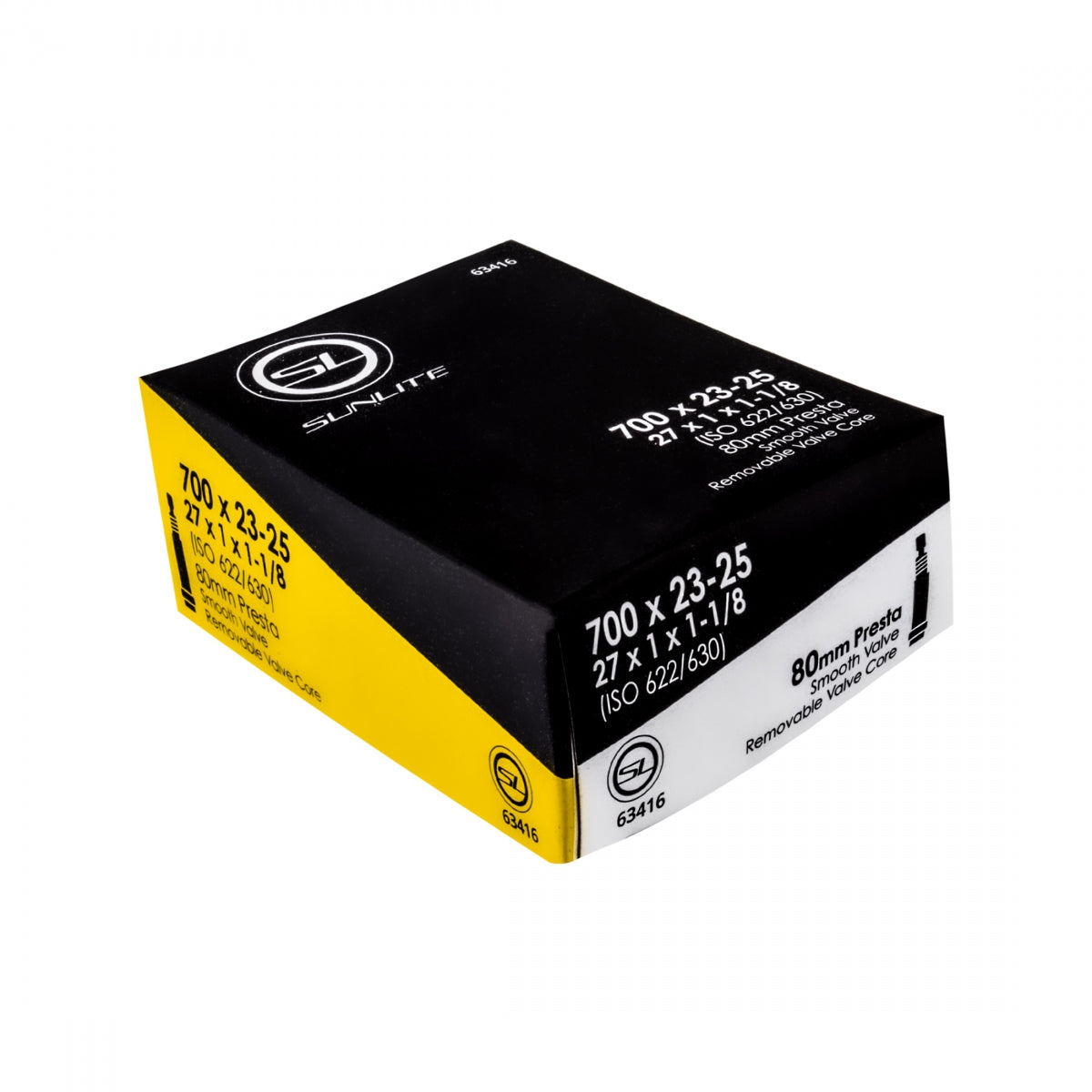 Tube Sunlt 700x23-25 PV80/SMTH/RC (27x1x1-1/8) FFW25mm
