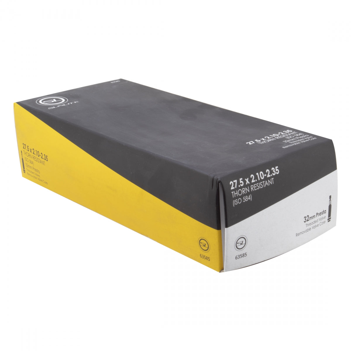 Tube Sunlt Thorn Res 27.5x2.10-2.35 PV32/THRD/RC FFW54mm