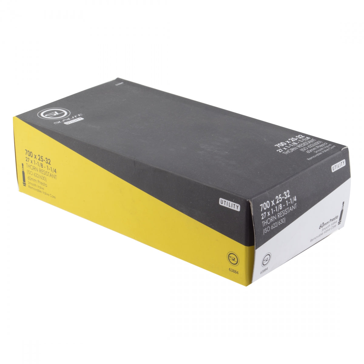 Tube Sunlt Utilit Thorn Res 700x25-32 27x1-1/8-1-1/4 PV60/SMTH/RC FFW25mm