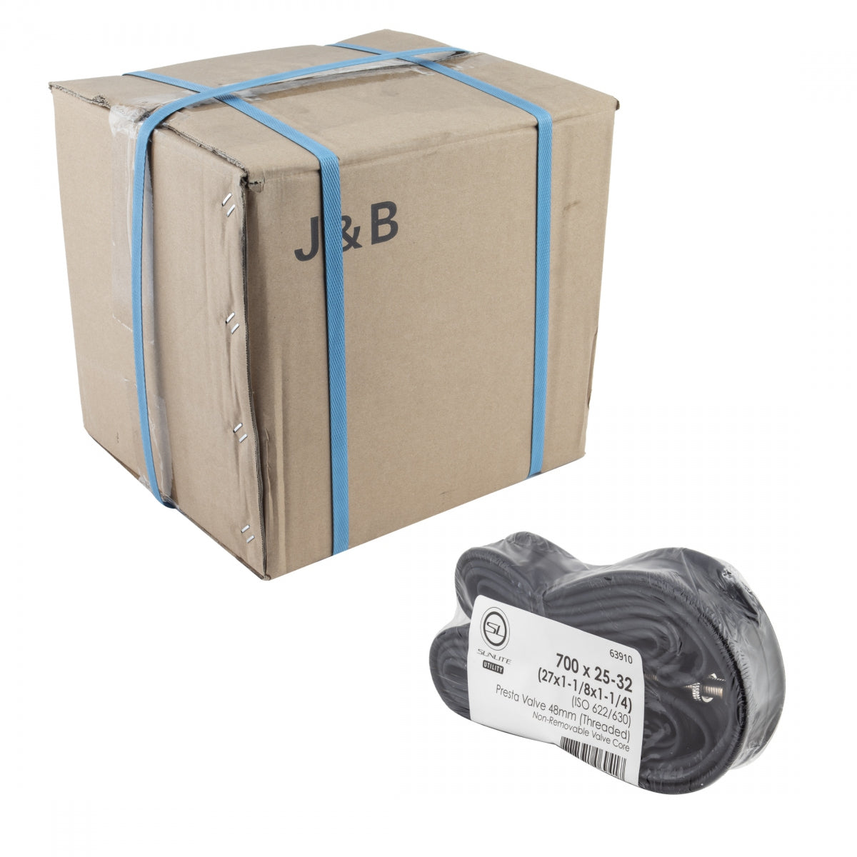 Tube Sunlt Utilit Bulk 700x25-32 27x1-1/8x1-1/4 PV/48/THRD/NRC BXof50 FFW 25mm
