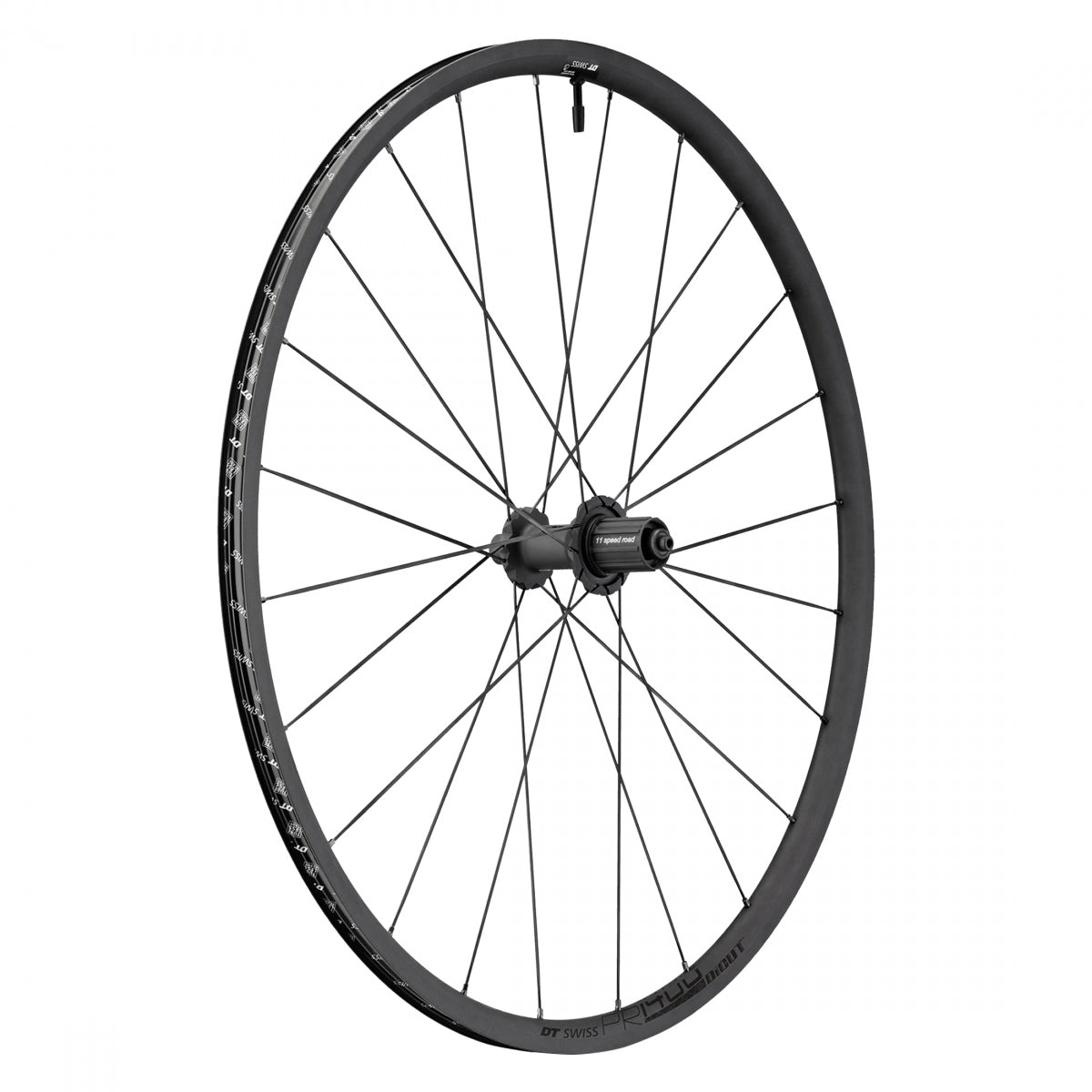 WHL RR DT 700 622x18 PR1400 Dicut Oxic 21 130x5mm BK 8-11sCASS w/TUBELESS VALVE/TAPE/BRAKE Pads