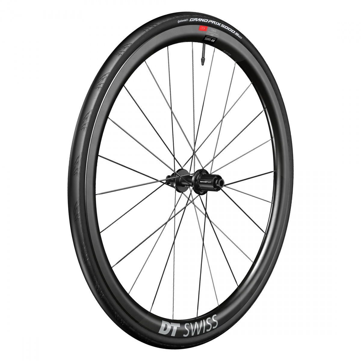 WHL RR DT 700 622x22 ERC1100 Dicut 35 142x12mmTA CL Shi 11s Road TBLS BK w/CONT GP 5000 STR
