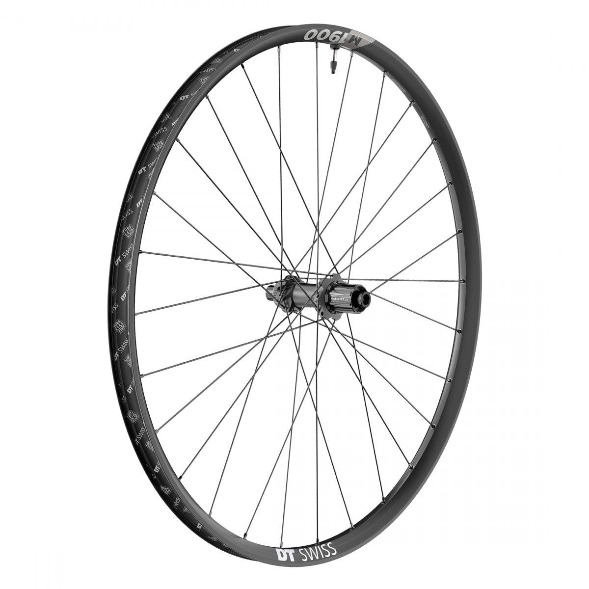 WHL RR DT 29 622x30 M1900 Spline 142x12mmTA CL/6B 8-11sMTB TBLS w/TAPE & Valve
