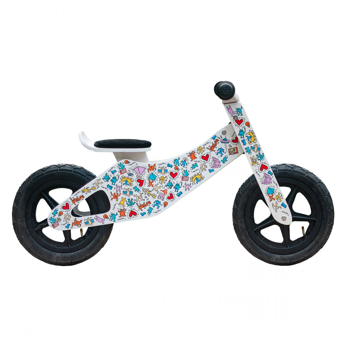 Bike Affinity Push Bike Keith Haring Colorful Multi - Sold Each