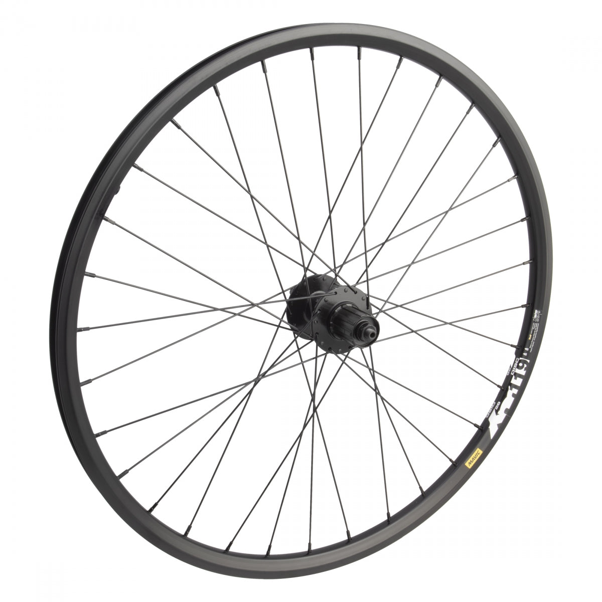 WHL RR 26x1.5 559x19 Mav XM119 Disc BK 32 Shi QB400 8-10sCAS 6B QR BK 135mm 14gBK