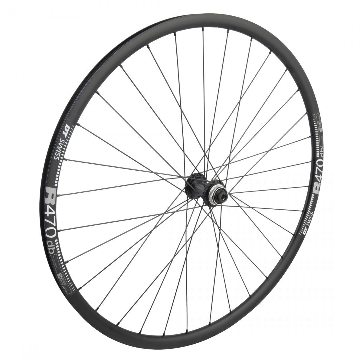 WHL FT 700 622x20 DT R470 BK Disc 32 Shi RS470 CL 12mm Seal BK 100mm Sapim Leader 2.0 BK