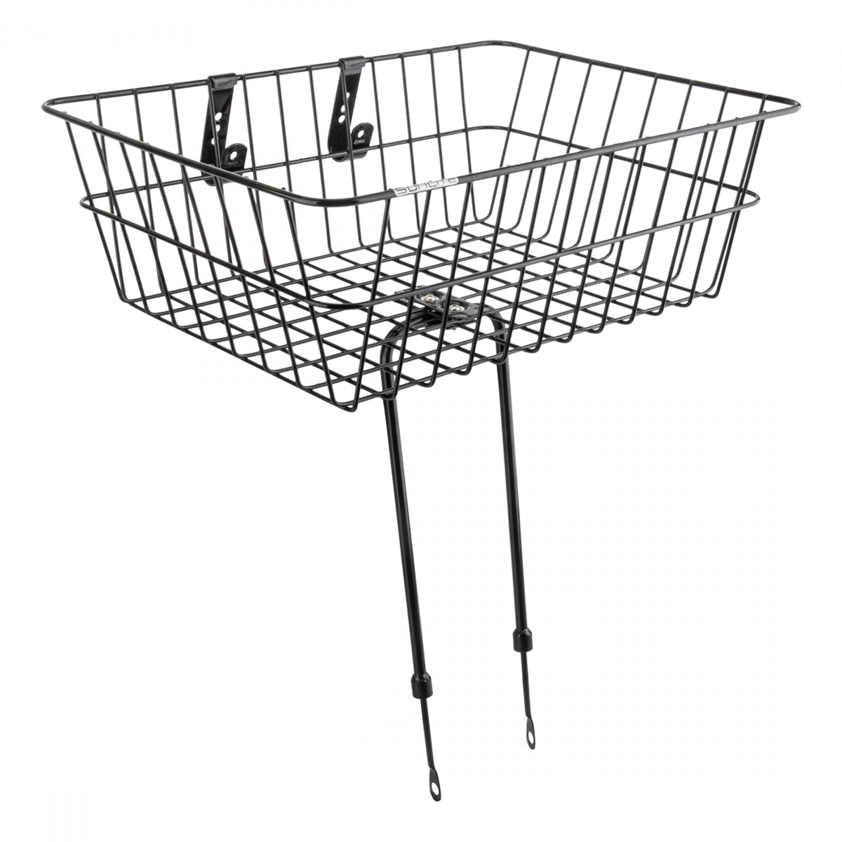 Basket Sunlt FT Wire FXD 18x13x6 BK w/LEGS