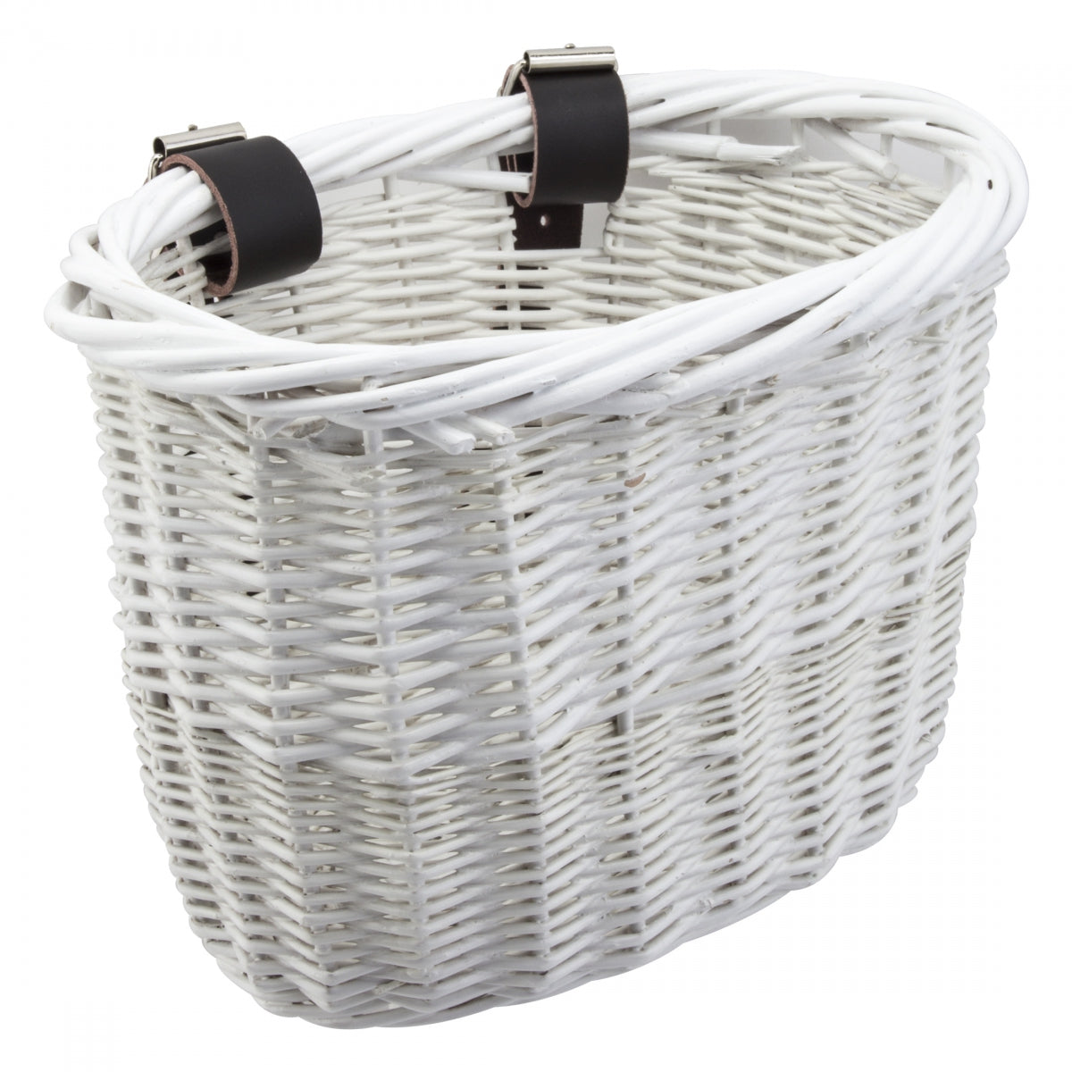 Basket Sunlt FT Willow Mini WHT STRAP-ON9.75x6x7.5