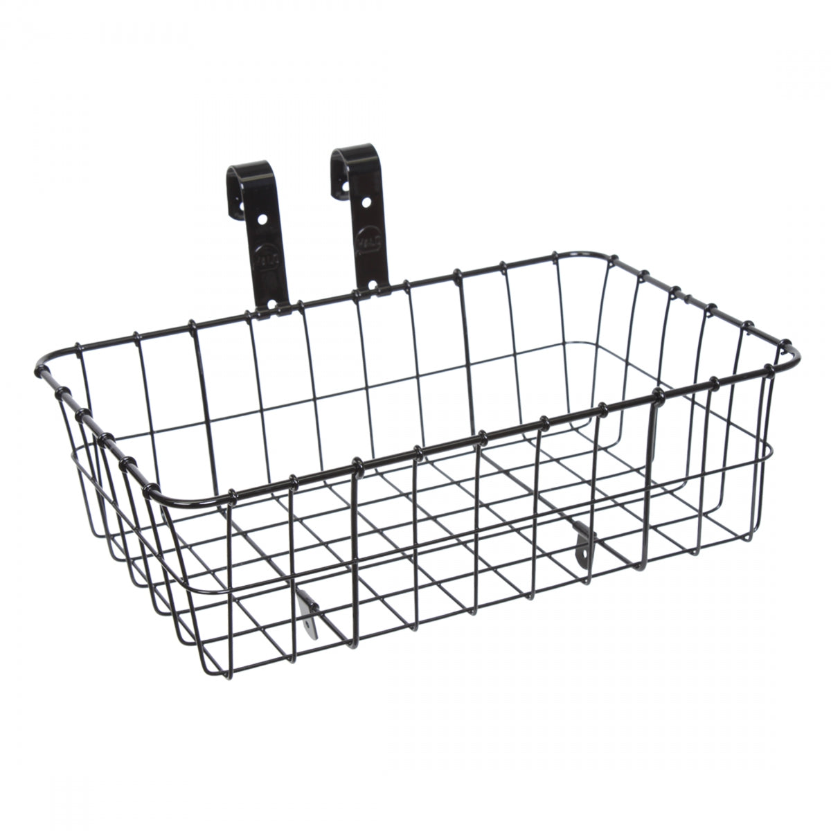 Basket Wald 137 STD SMALL-15x10x5 BLK W/BRACES&HRDWR