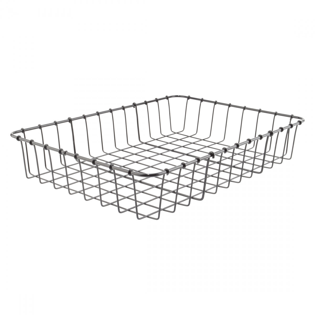 Basket Wald #42 Curled HALF-HEIGHT 17x12x3 NO/HDWR BK
