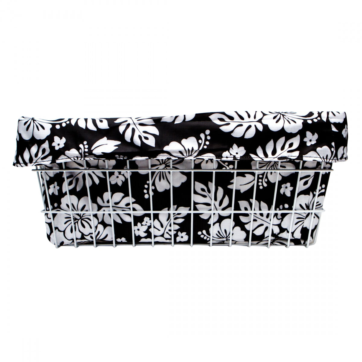 Basket Liner C-CANDY Trike Hibiscus BK/WH