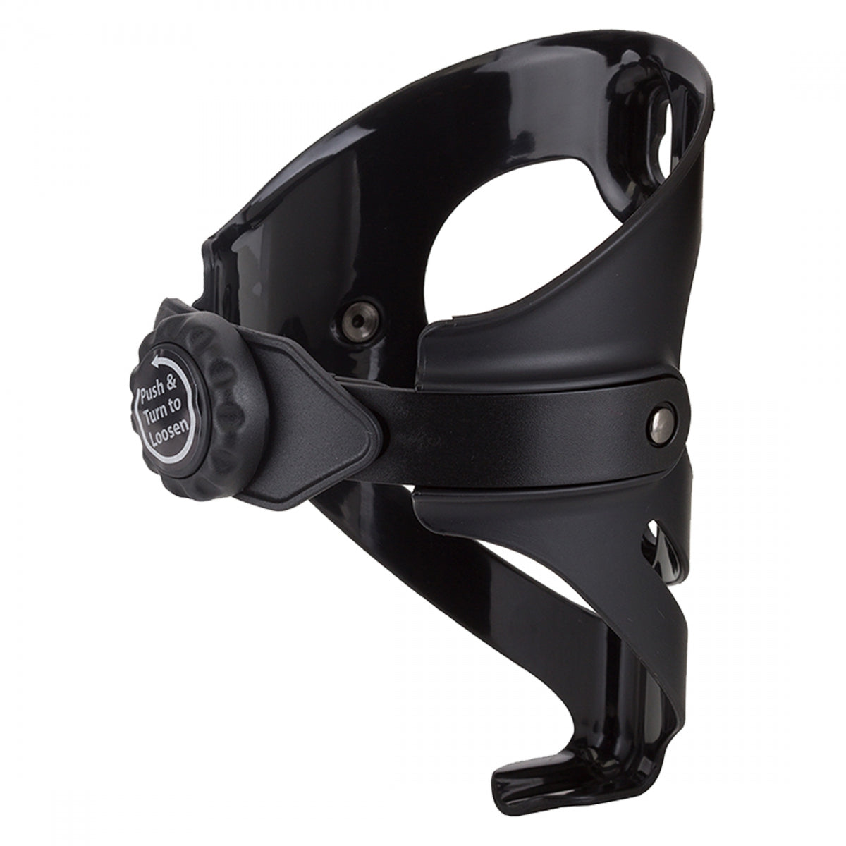 Bottle Cage Bikase ABC Adjustable Drink Holder BK