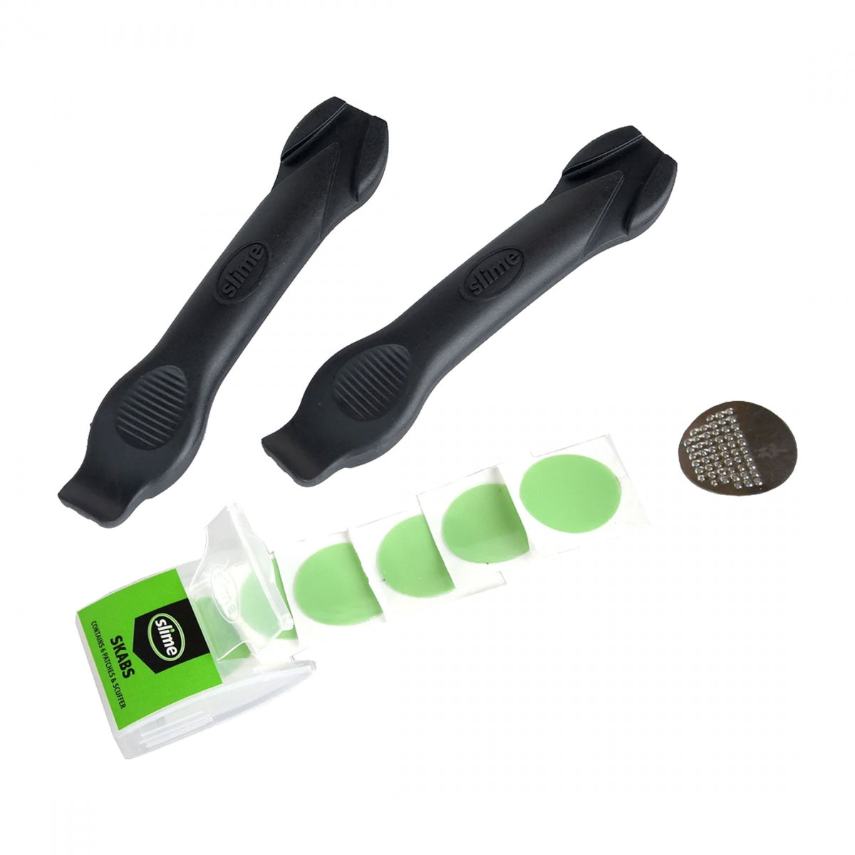 Patch Kit Skabs w/2-TIRE Levers Glueless