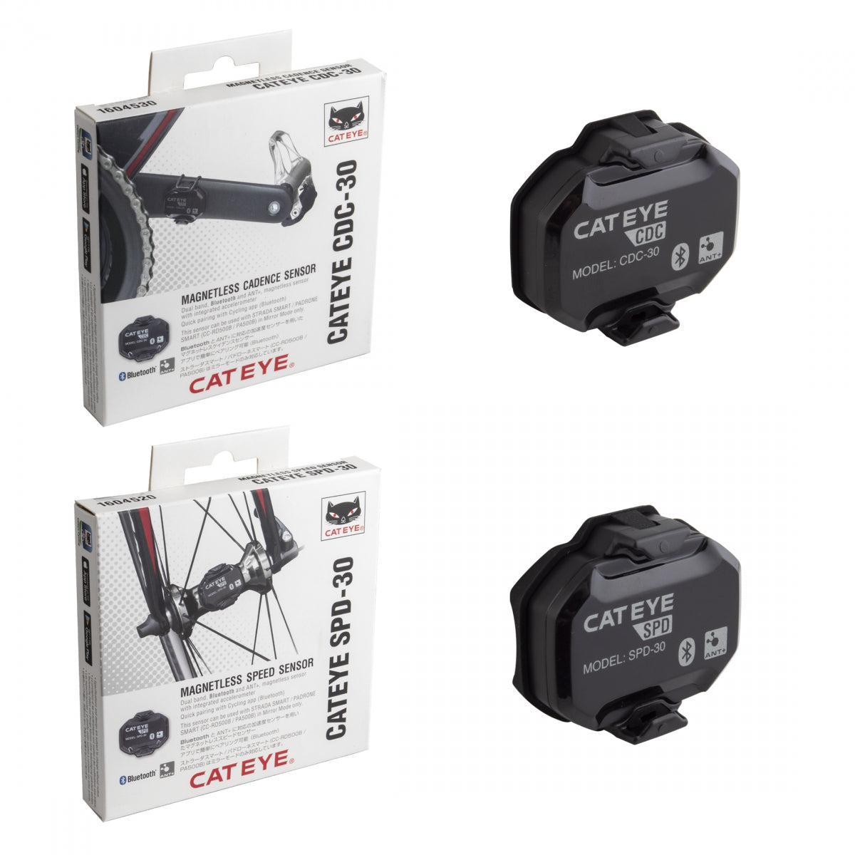 Comp Part Cateye 1604550 SPD/CDC-30 Sensor ANT+/BLUETOOTH Padrone
