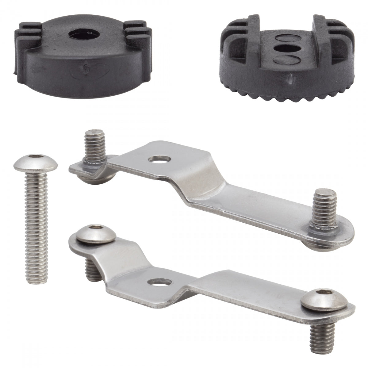 Bottle Cage Min Holder BH-100EBW Wide Strap 22-34mm SL/BK