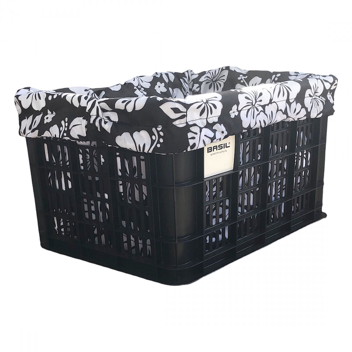 Basket Liner C-CANDY Rear E-BIKE BK-HIBISCUS