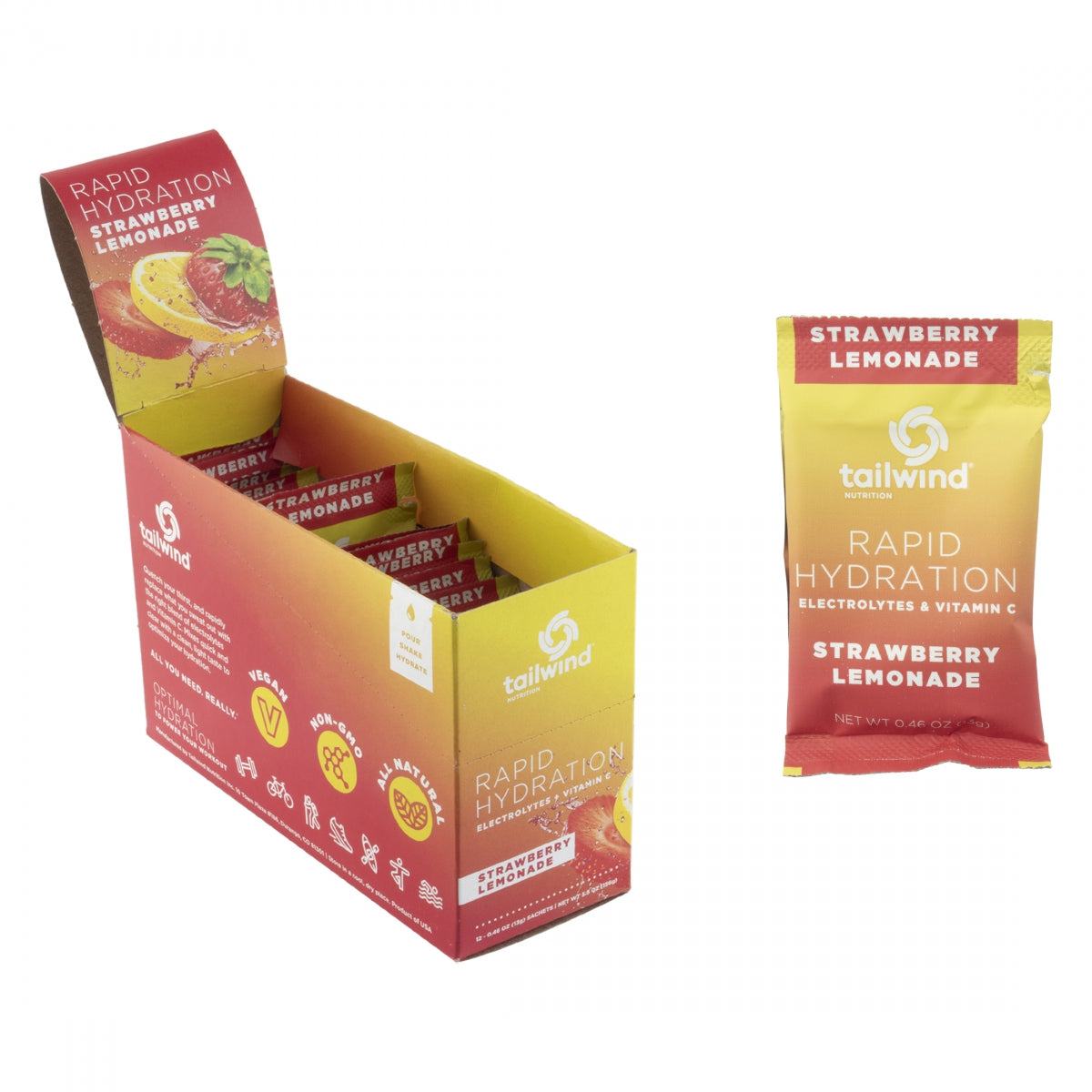 Food Tailwind Rapid Hydration STRAWBERRY_LEMONADE BXof12 SB
