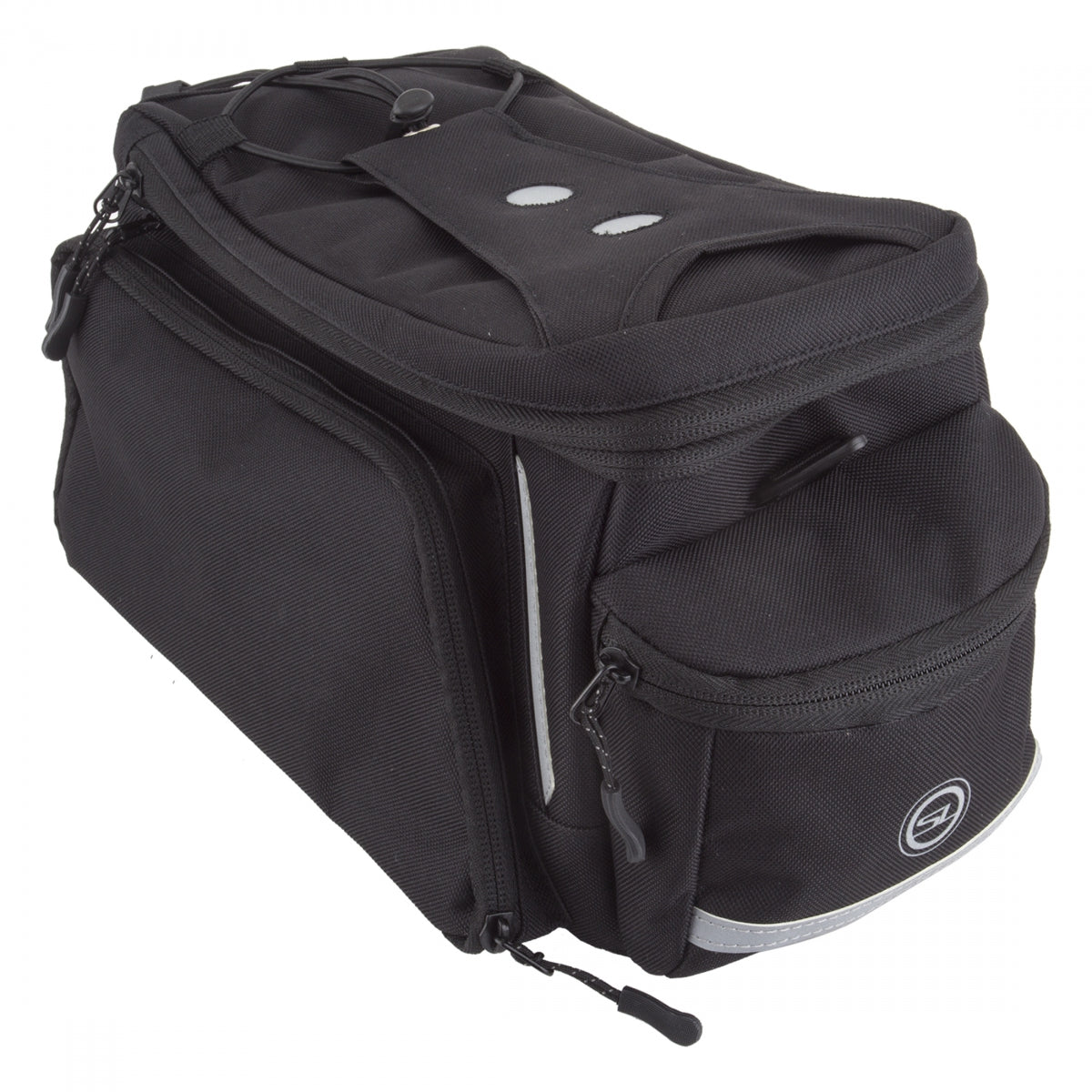 Bag Sunlt Rackpack MD w/SIDE-POCKETS BK (P)