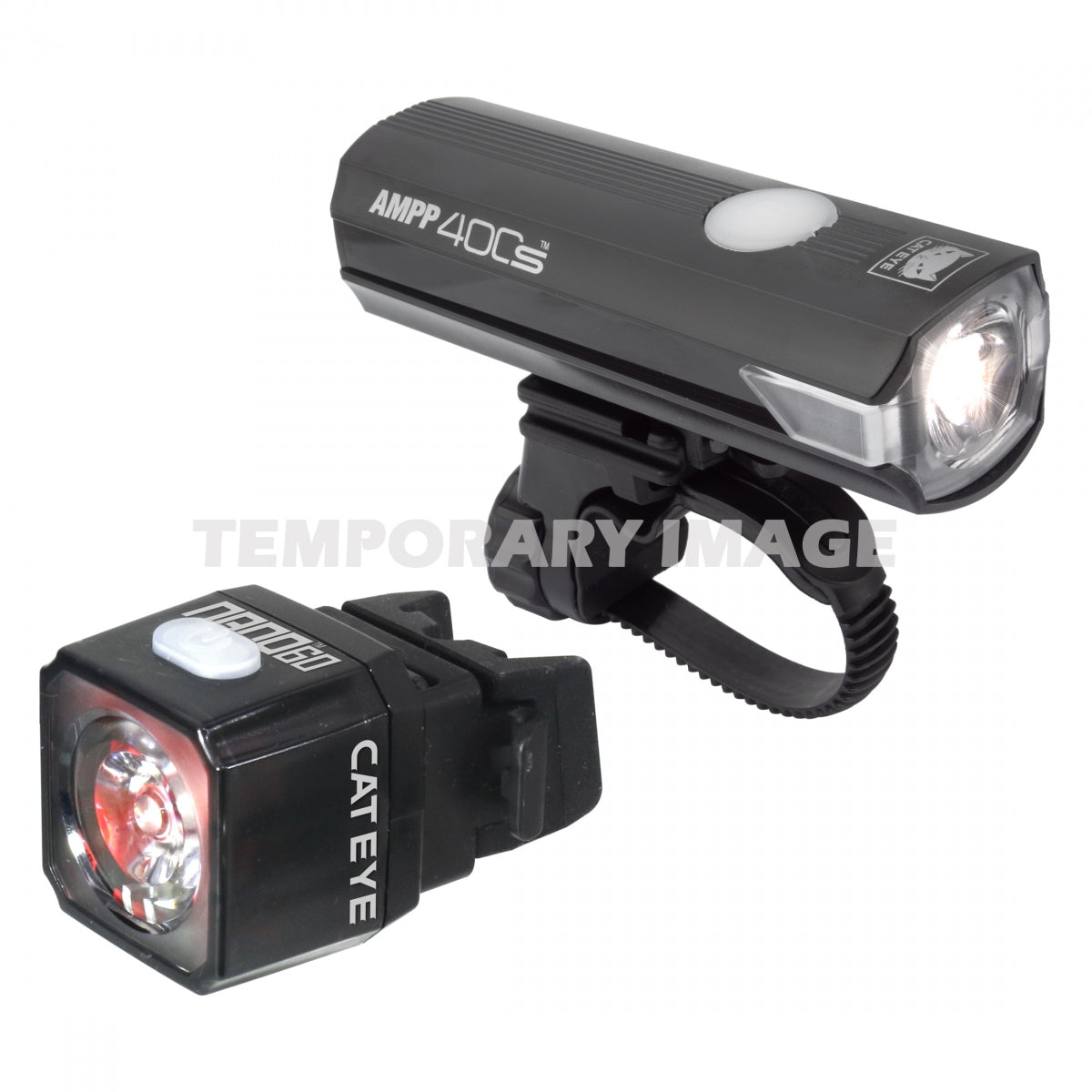 Light Cateye HL-EL084SRC TL-LD830B AMPP400S/NANO60 Combo BK