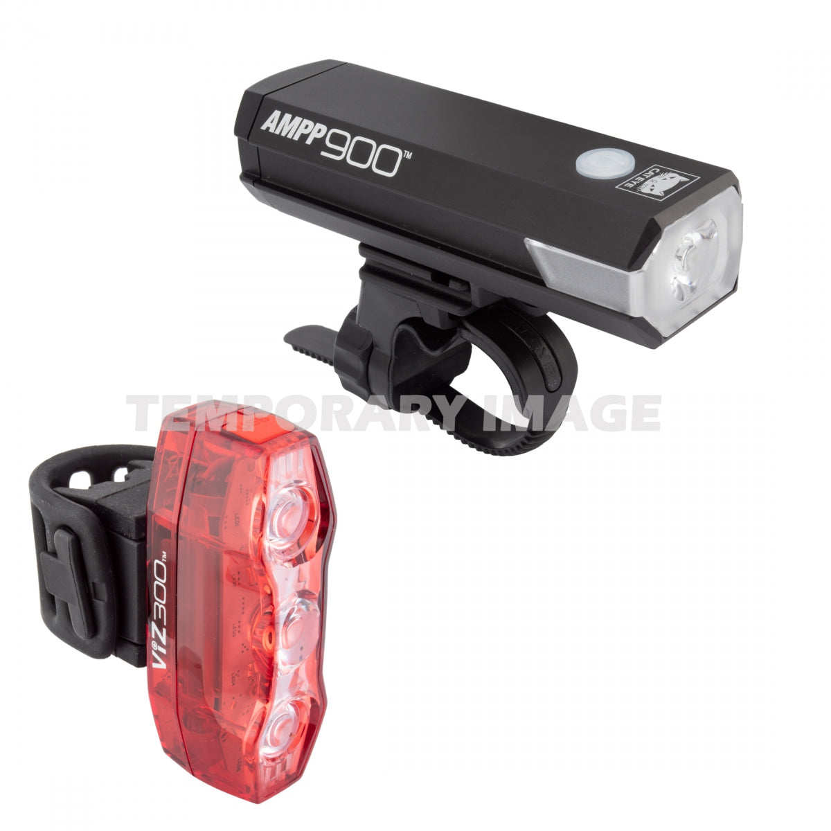 Light Cateye HL-EL089RC TL-LD810R AMPP900/VIZ300 Combo BK (P)