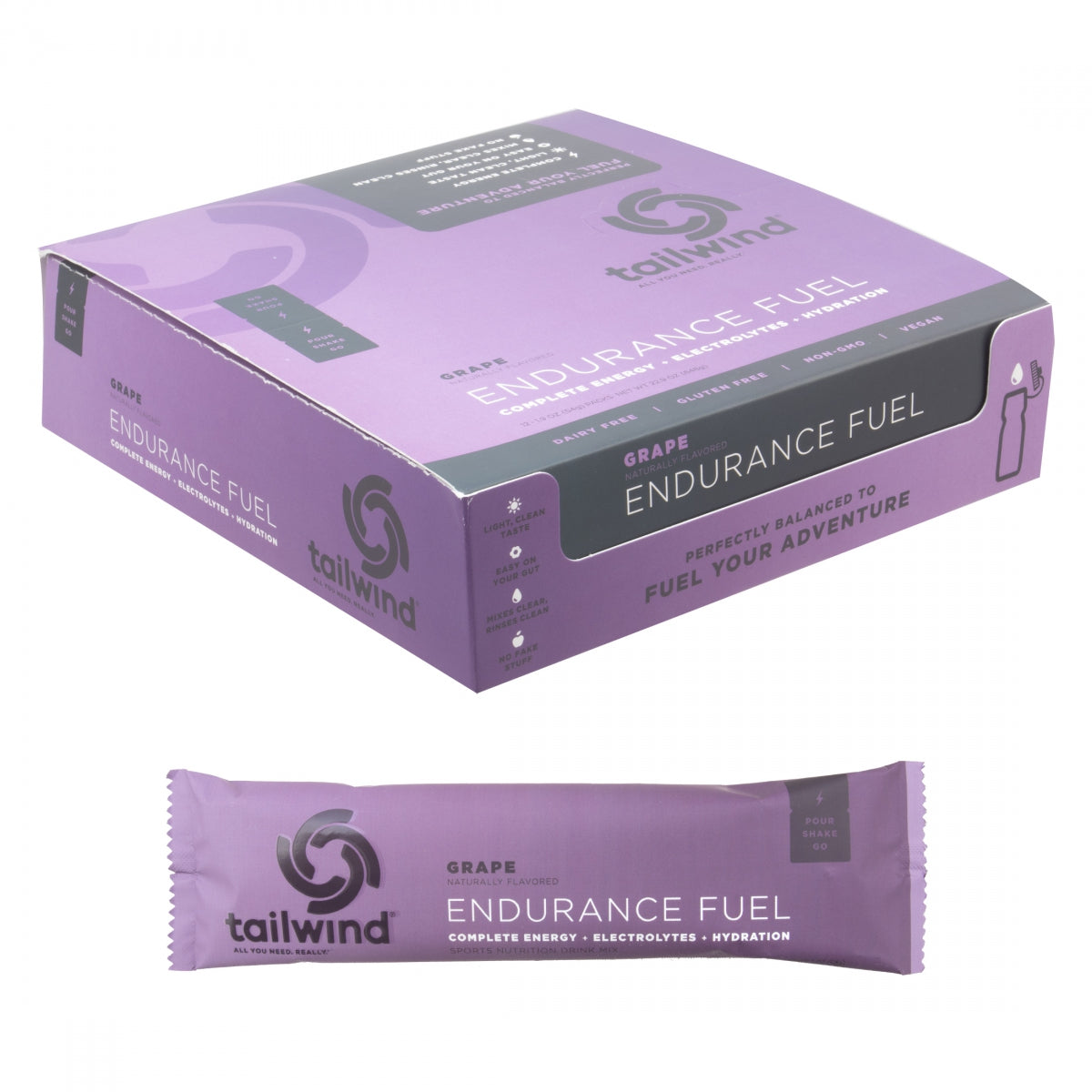Food Tailwind Endurance Fuel Grape BXof12 SS