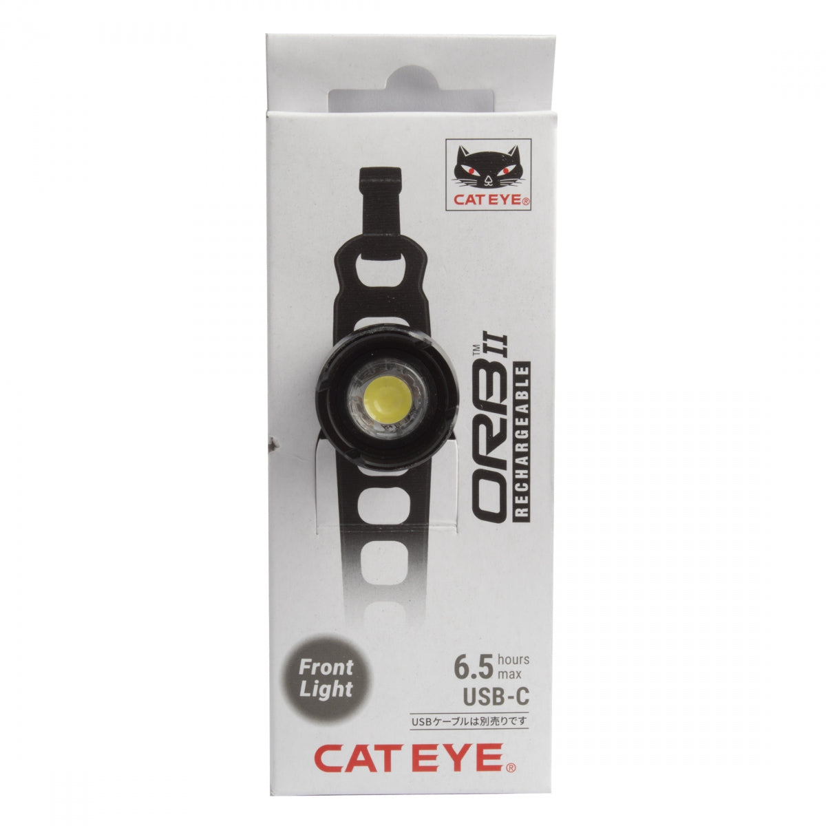 Light Cateye SL-LD160RC-F FT ORB RC USB-C BK