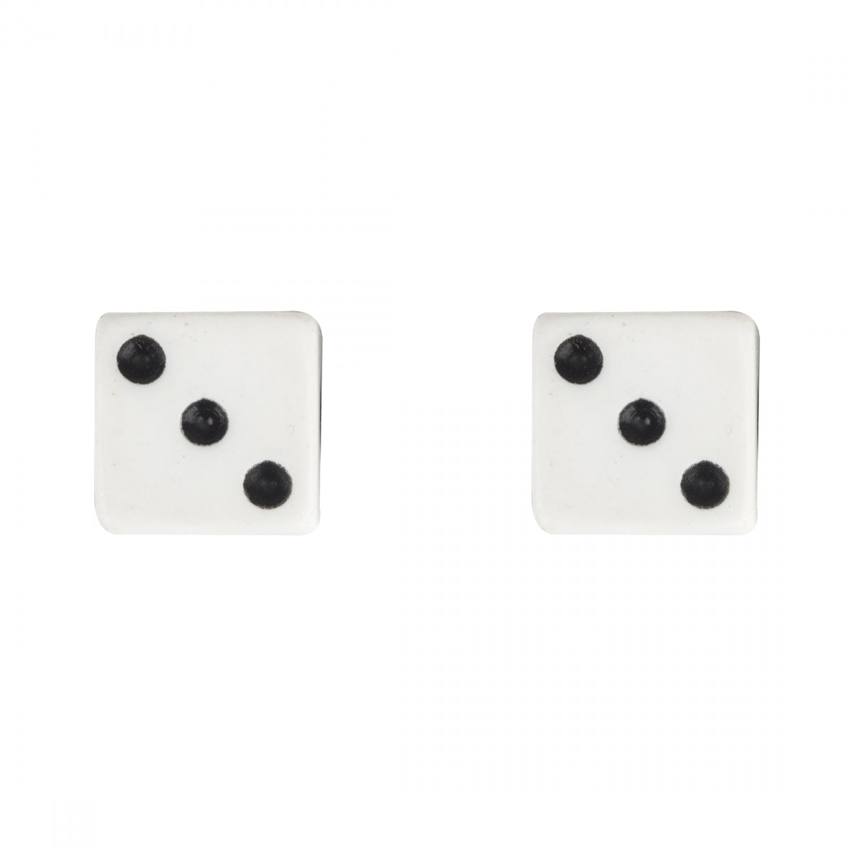 Valve Caps Triktopz DICE-WHT 1pr/PK