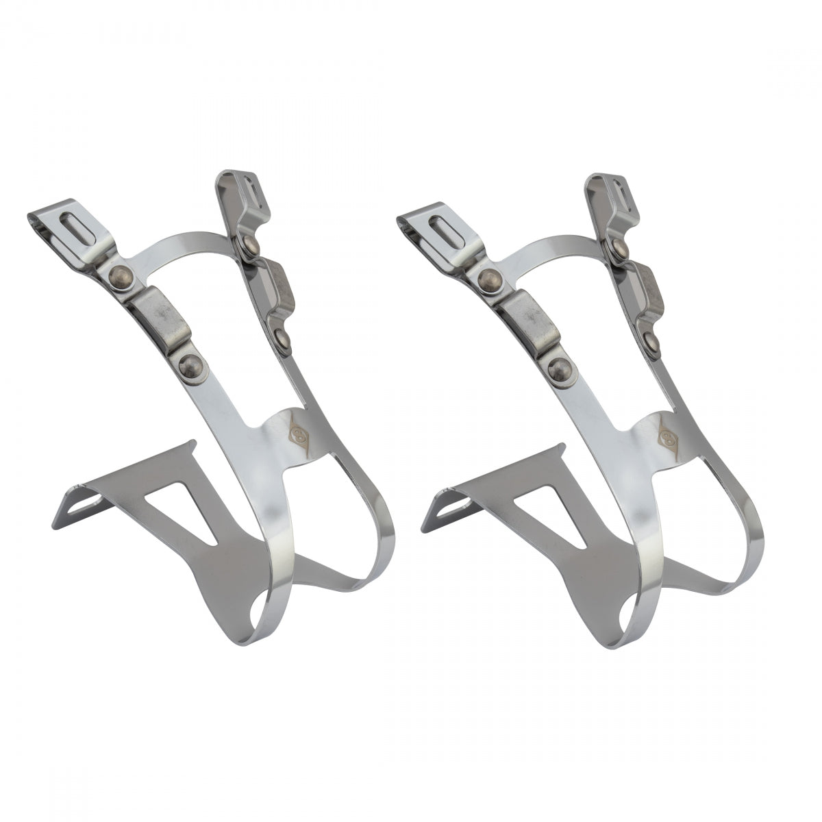 Toe Clips OR8 RD STL DBL LG CP