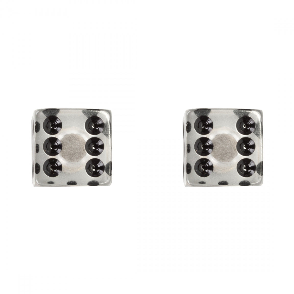 Valve Caps Triktopz Dice CLR 1pr/PK