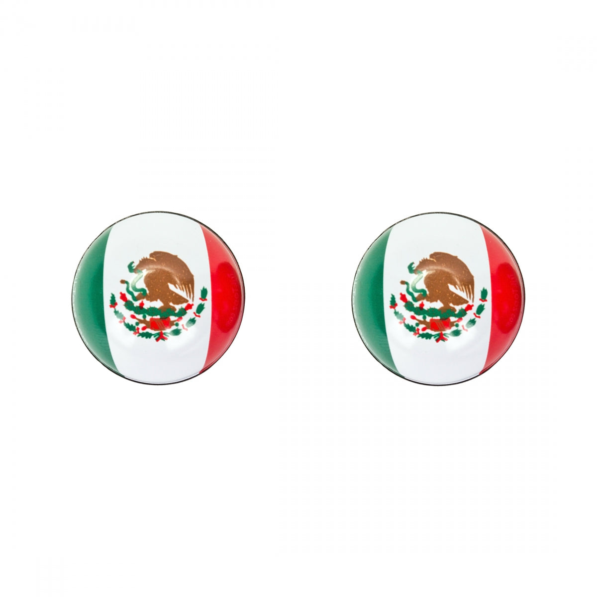 Valve Caps Triktopz Flag Mexico 1pr/PK